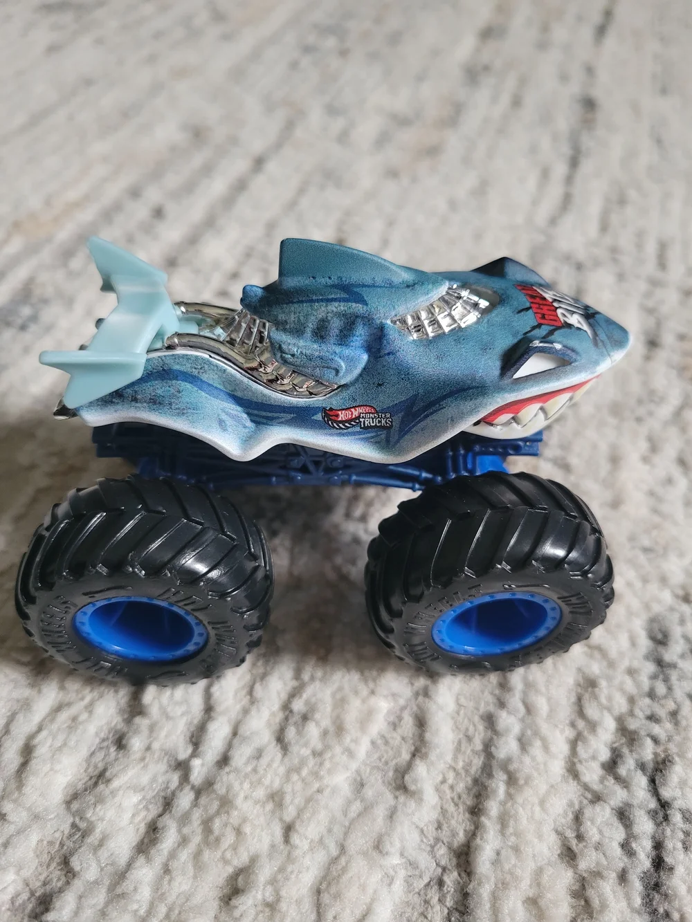 Monster Truck Shark Toy - Blue